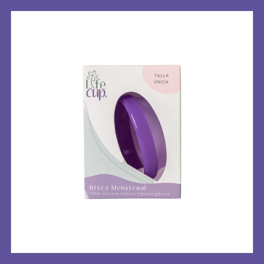 Disco Menstrual Talla Única Morado - Lifecup